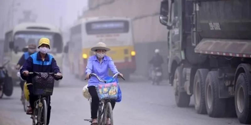 không khí bị nhiễm độc chì